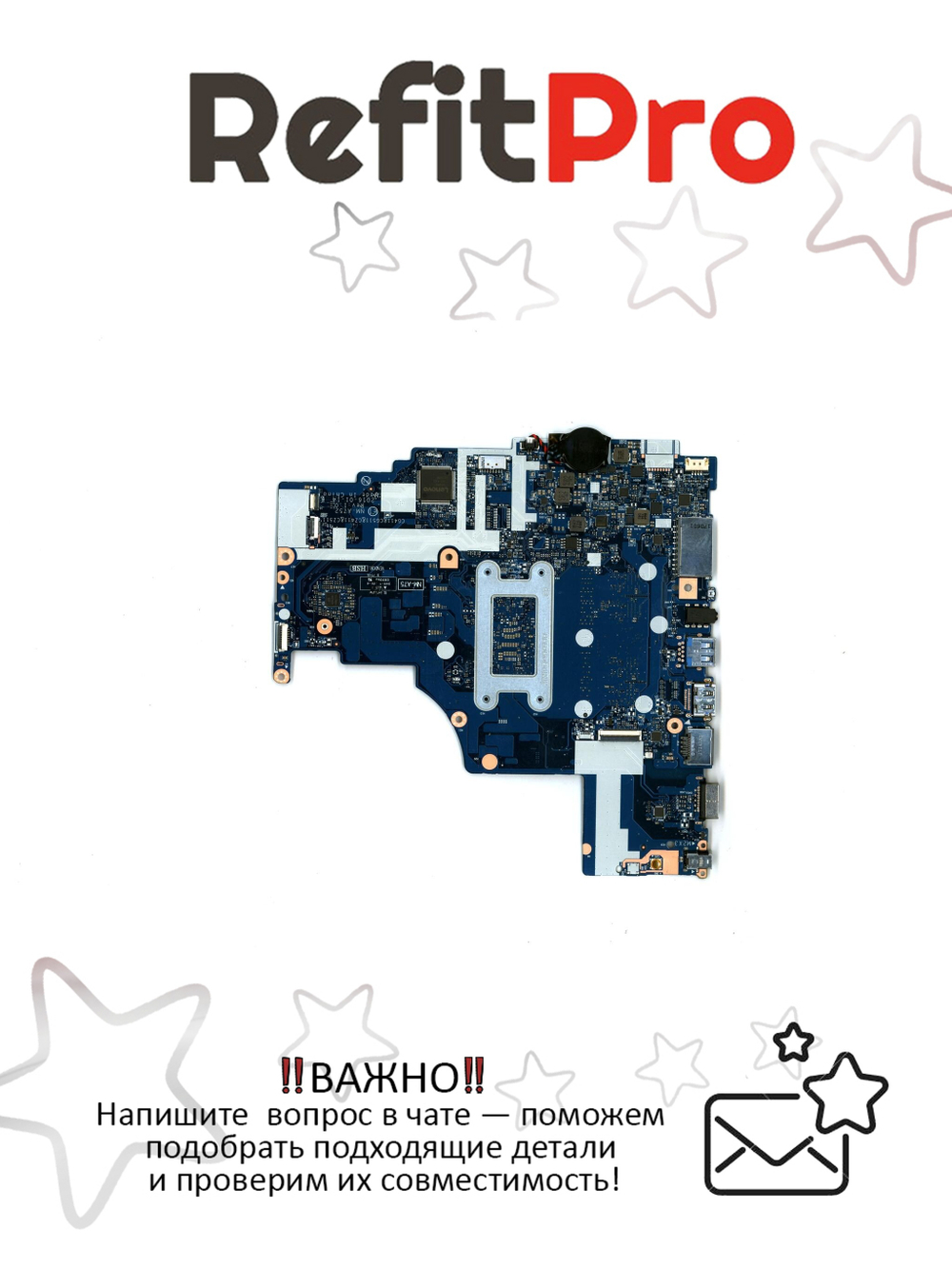 Материнская плата для ноутбука Lenovo ideapad 310-15ISK NM-A752 Intel core I3-6006U UMA 4G W/RTC WIN (5B20N06906), оригинал