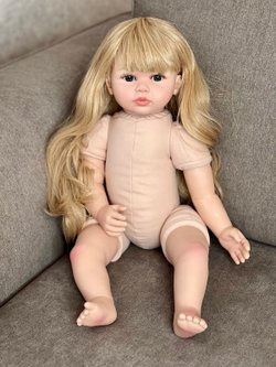 Кукла Реборн мягконабивная 60см в пакете (FA-275)