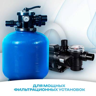 WL-ESP120M - Насос для бассейна 1,2 HP / 0,9 кВт / 19 м³/ч / до 152 м³ / 1,5″