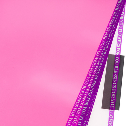 ЛИСТ глянцевая 57x57см (20шт) окантовка полоса СИРЕНЕВЫЙ