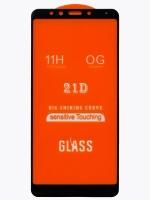 Защитное стекло Glass для Xiaomi Redmi 5, полный клей 21D, черная рамка