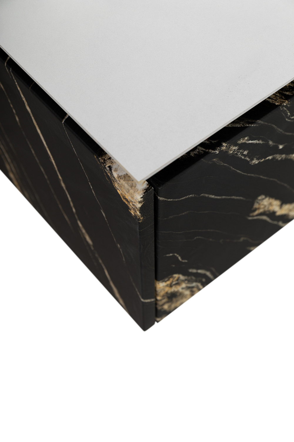 Мебель для ванной со столешницей и накладной раковиной Cezares SLIDER 100 Черный фьюжн SLIDER-1000-1C-SO-NF-P