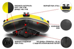 Лодка ПВХ STORMLINE Air Trimaran 360