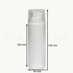 Вакуумный диспенсер 100 мл Белый Классик