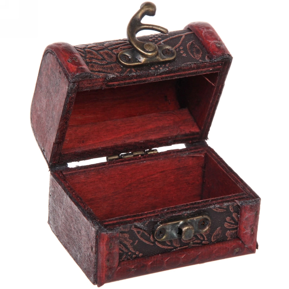 Сундук - шкатулка из дерева «KOLISTA», цвет как на фото, 8*6*6см (упаковка коробка)