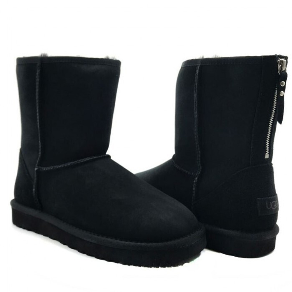 Угги Men's Short Zip Black