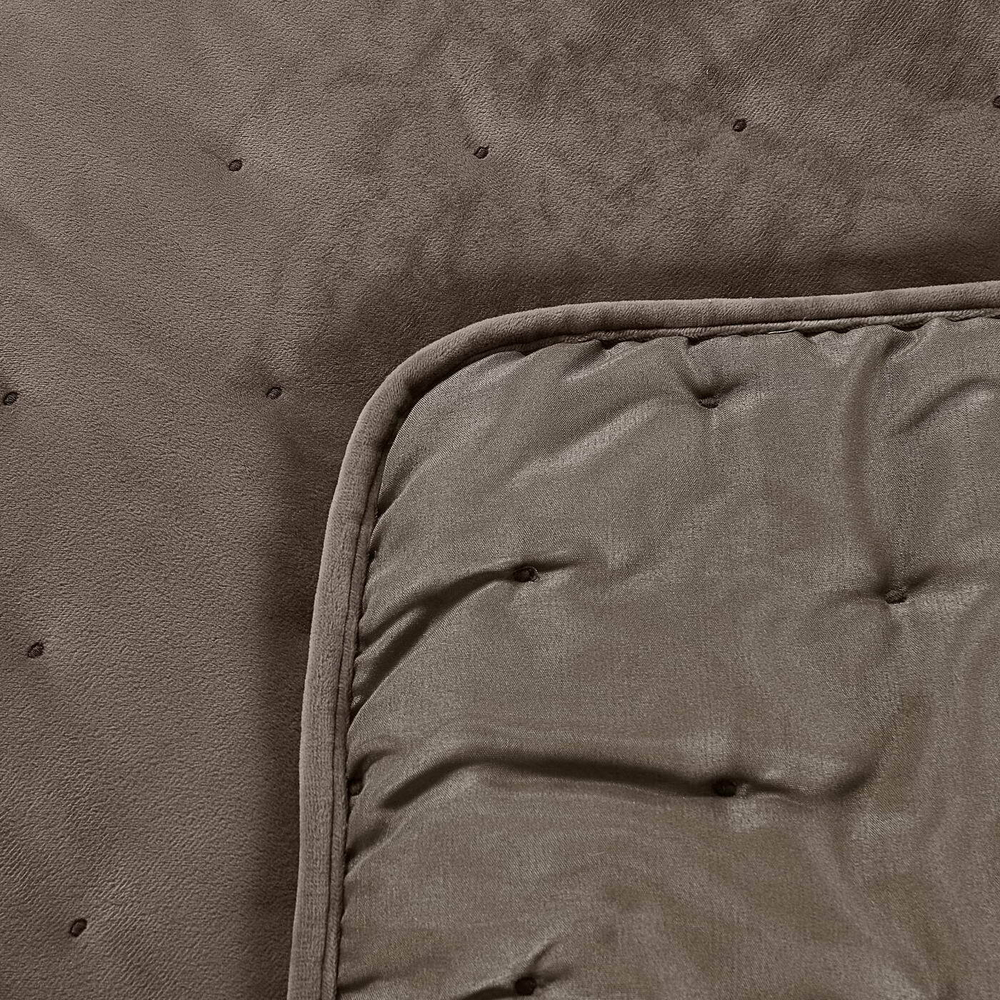 Покрывало 160x220 Sofi De MarkO Иоланта цвета капучино