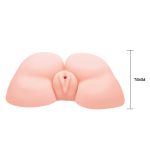 Вибромастурбатор (вагина и анус) Baile Juicy Peach BM-009173