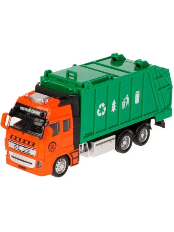 Игрушечный транспорт Мусоровоз свет звук
