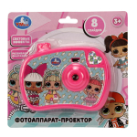 Фотоаппарат-проектор "Куклы" 8 слайдов, блист. B2197603-R5 (Умка)