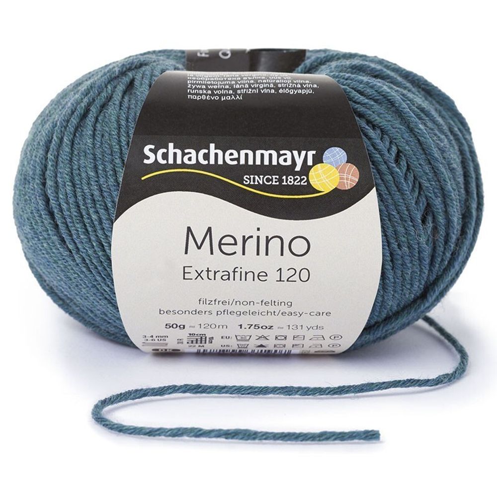 Пряжа Schachenmayr Merino Extrafine 120 (00166)