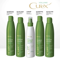 Бальзам для склонных к жирности волос Живой объем / CUREX VOLUME 250 мл