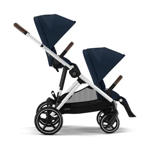 Коляска для двойни 2 в 1 Cybex Gazelle S (Ocean blue)