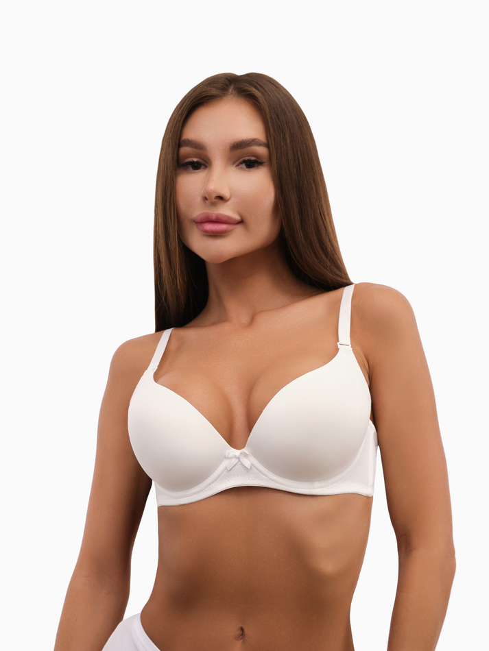 Бюстгальтер гладкий на косточках