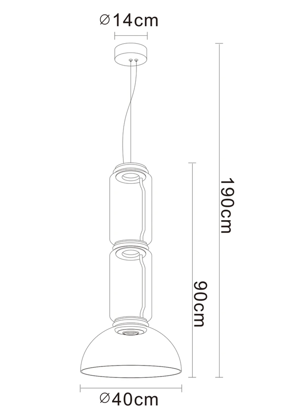 Подвесной светильник Divinare TRUMPET 1242/06 SP-24