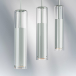 756016 Люстра CILINO 1х40W GU10 БЕЛЫЙ МАТОВЫЙ