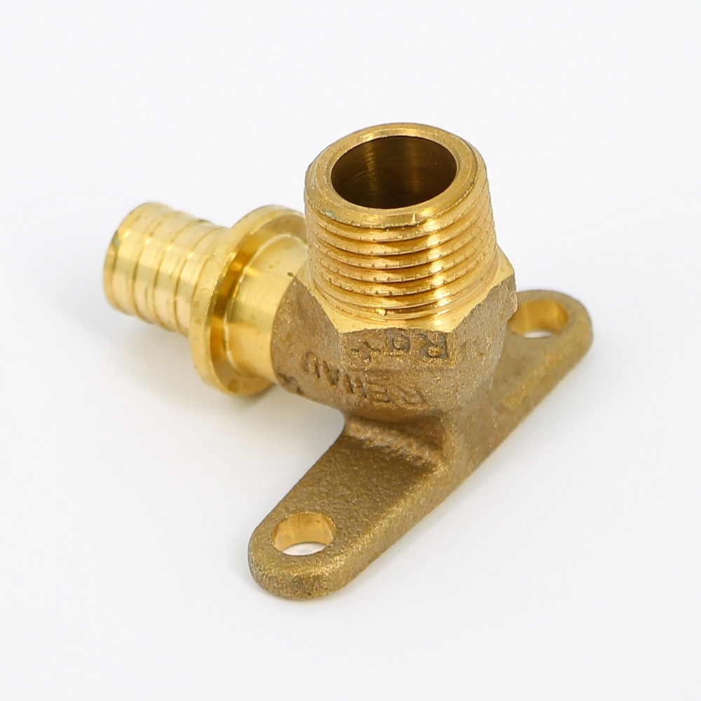 Водорозетка надвижная Н латунная REHAU 16 x 1/2" RAUTITAN бронза RX+ ( угол установочный Рехау )