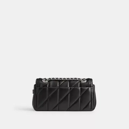 COACH СУМКА ЧЕРЕЗ ПЛЕЧО TABBY 20 С МЯГКОЙ ПОДКЛАДКОЙ, ЧЕРНЫЙ