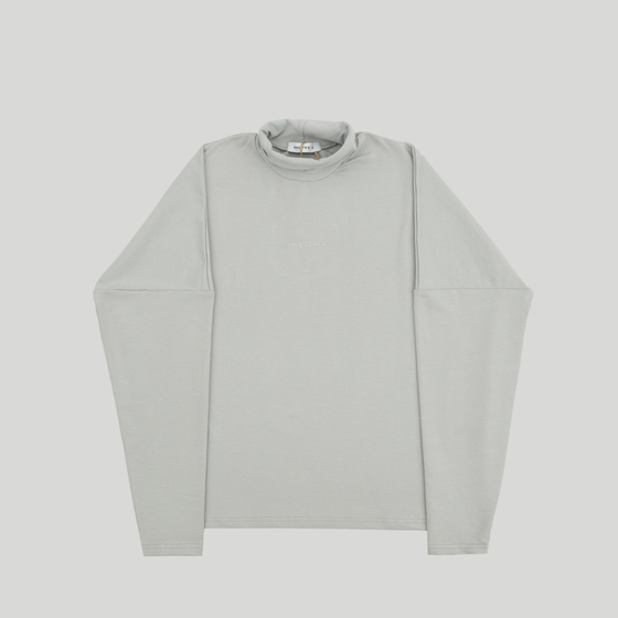 LS High Neck LOGO Harbor Mist