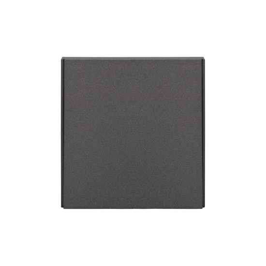 Выключатель STRONG 1 кл проходной (переключатель) 10А с/у графит KRANZ