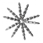 Бита двухсторонняя, PH2-PH2 х 45 мм, сталь S2, 10 шт. Gross