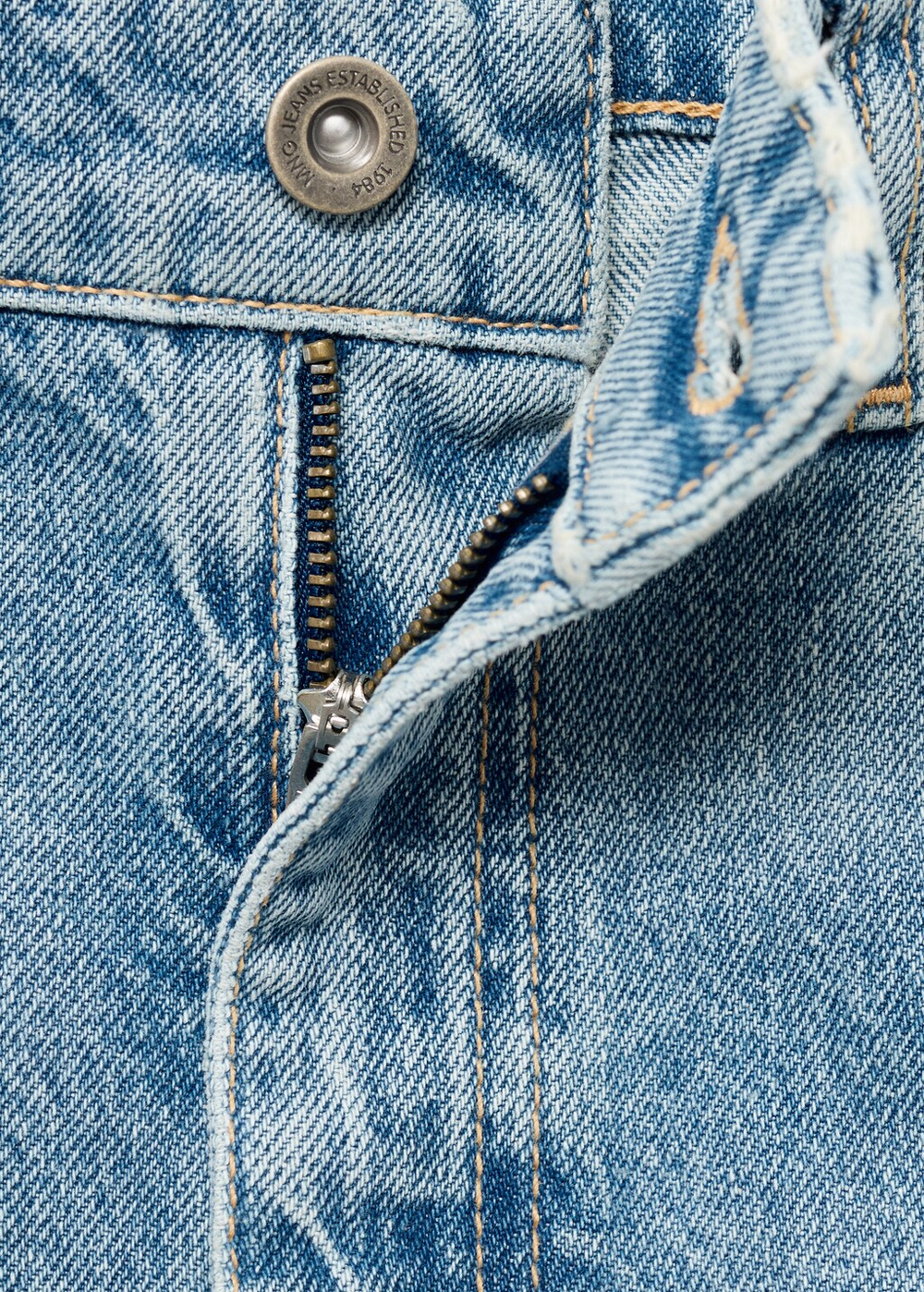 Джинсы barrel со средней посадкой