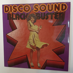 Винтажная виниловая пластинка LP Black Buster Disco Sound (Germany 1976)