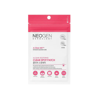 Neogen Dermalogy A-CLEAR Soothing Clear Spot Patch патчи против воспалений