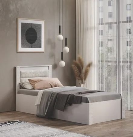 Кровать Монако LIGHT КР-17 кашемир 900