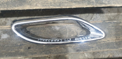 Накладка юбки заднего бампера Mercedes GLS (X166) 15-19 Б/У Оригинал A0008850274