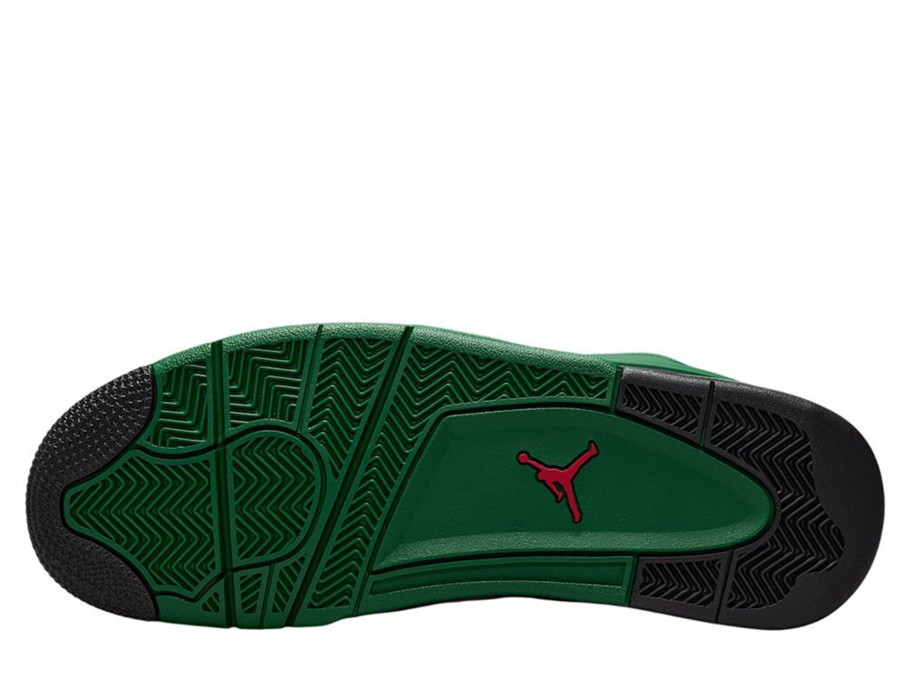 Баскетбольные кроссовки Air Jordan 4 RM Black/Gorge Green-University Red