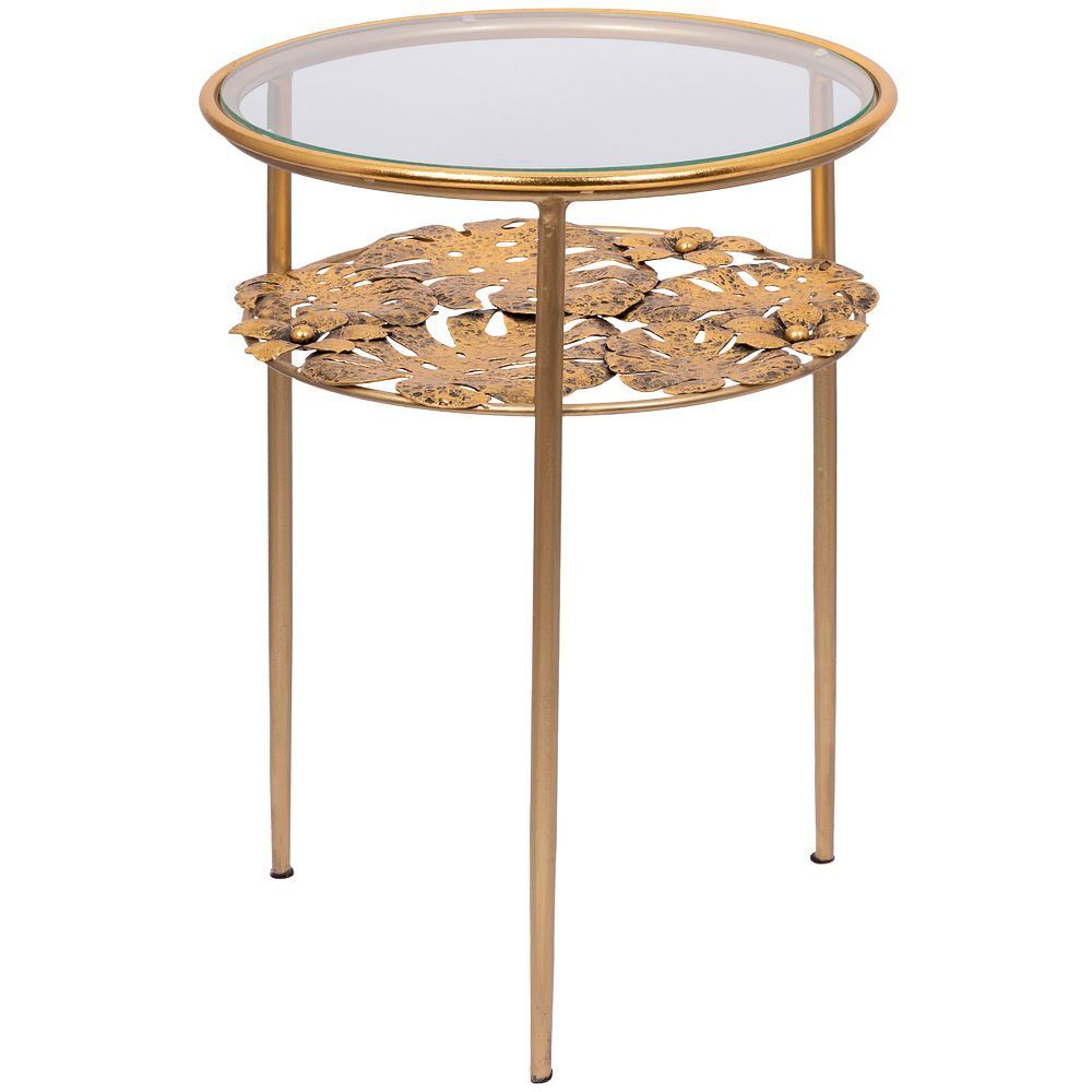 Столик декоративный Monstera Deliciosa (Монстера) Амбер