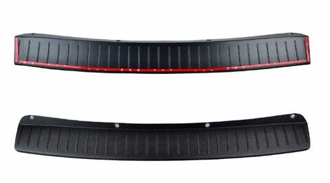 Защитная накладка на задний бампер Гранта ФЛ (Седан)