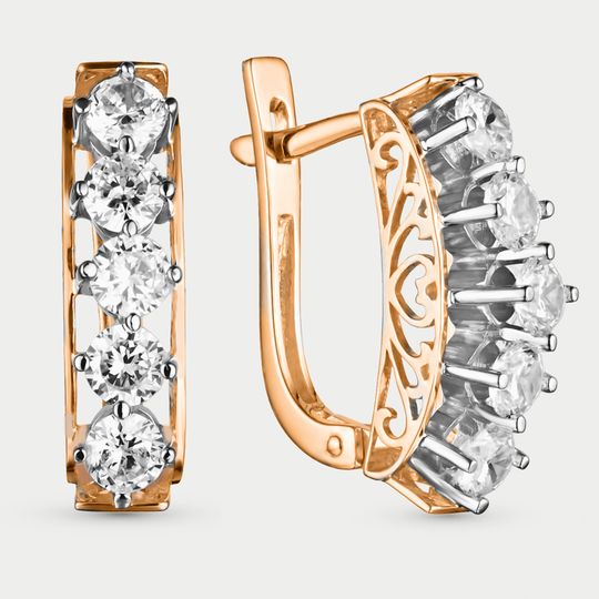 Серьги золотые