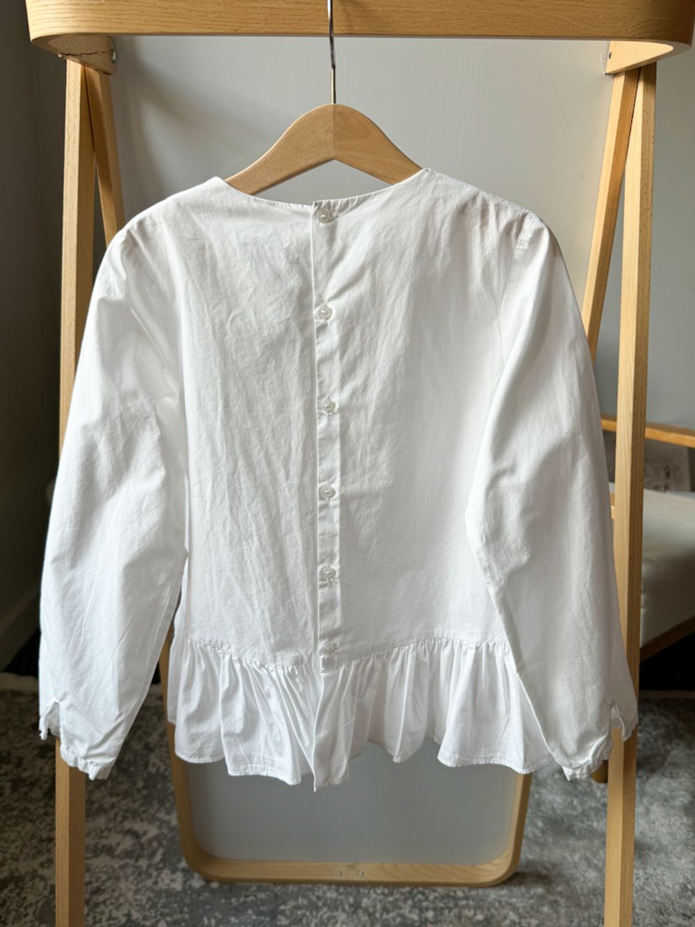 Хлопковая блузка Jacadi, 128