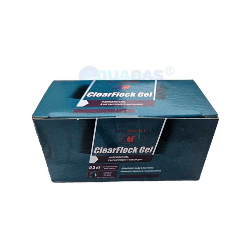 Флокулянт гель в картриджах Аквамастер CLEARFLOCK GEL (1 шт) (07427)