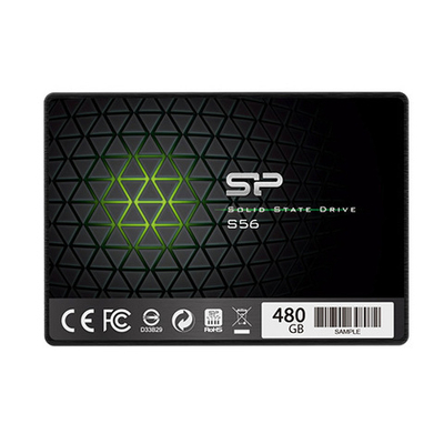 Твердотельный диск 480GB Silicon Power S56, 2.5", SATA III [R/W - 560/530 MB/s] TLC