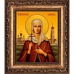 Елисавета Самовская мученица. Икона на холсте.