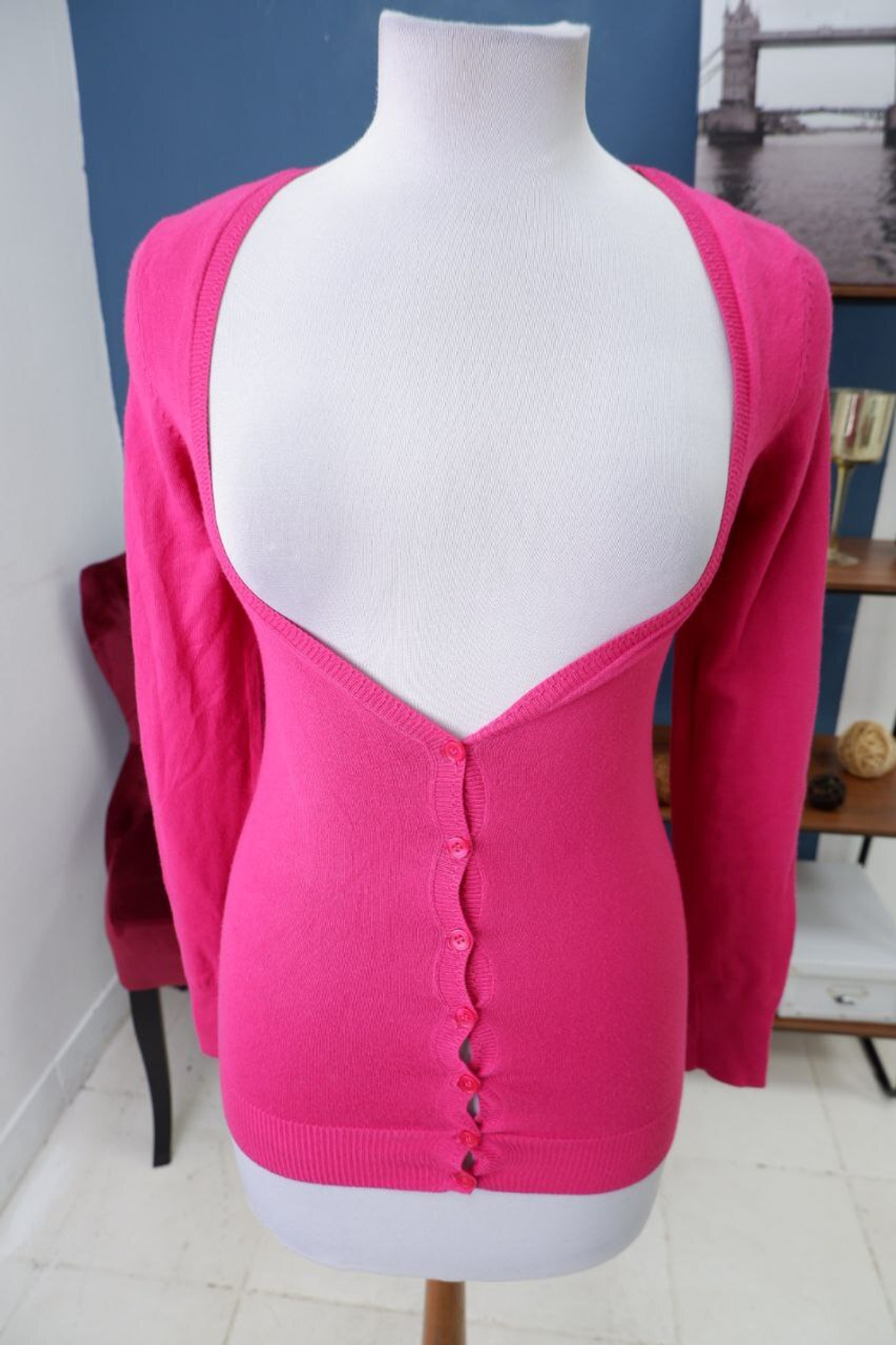 Кардиган Bershka на пуговицах 44 размер