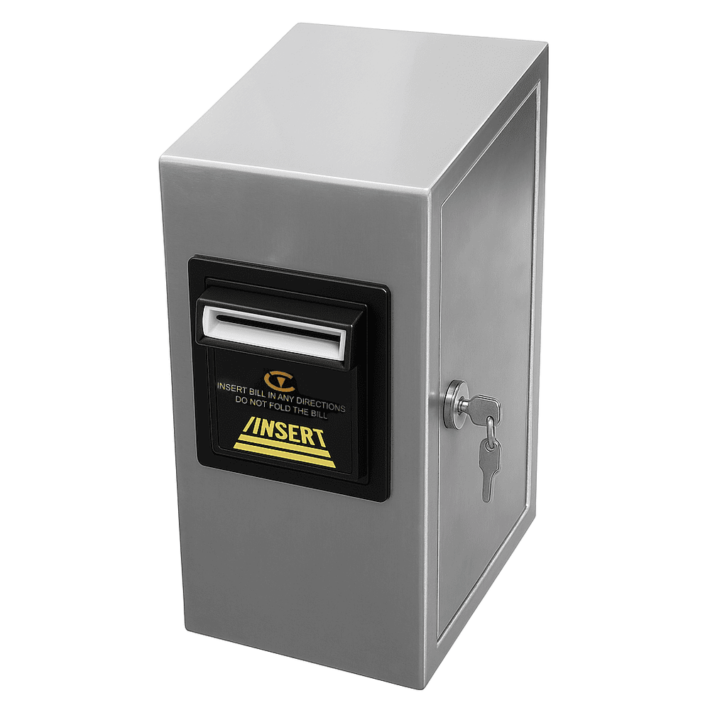 Купюроприемник в сейфе с установкой