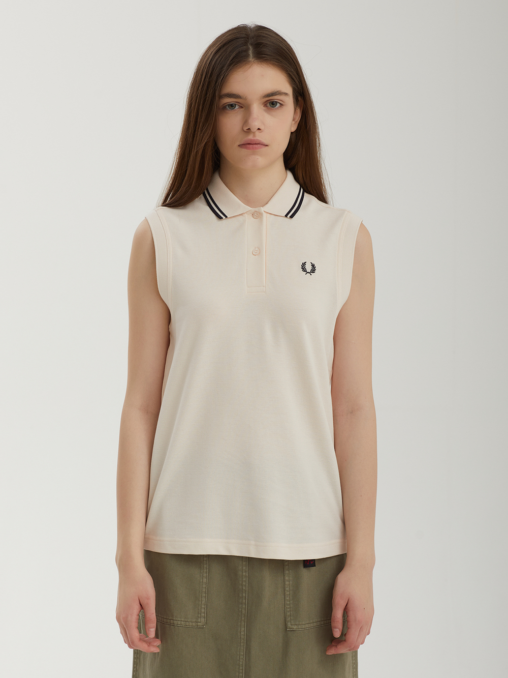 Женская Рубашка-поло Sleeveless Fred Perry