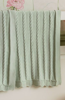 Элитный плед детский Imperio 93 зелёный от Luxberry