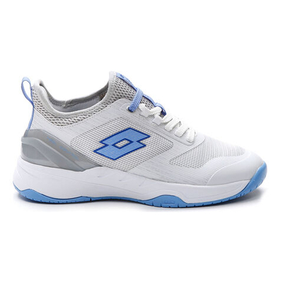 Женские теннисные кроссовки Lotto Mirage 200 Clay Court Shoe Women - White, Lilac