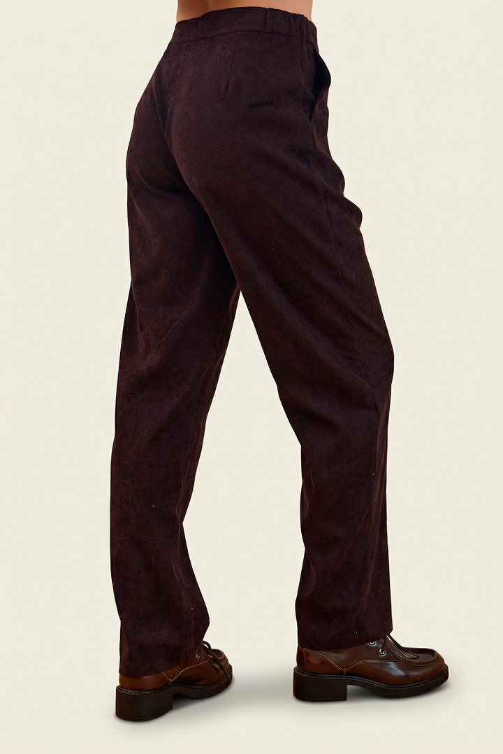 Брюки классические вельветовые