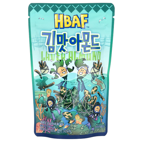 HBAF, Лавровый миндаль, 120 г (4,23 унции)