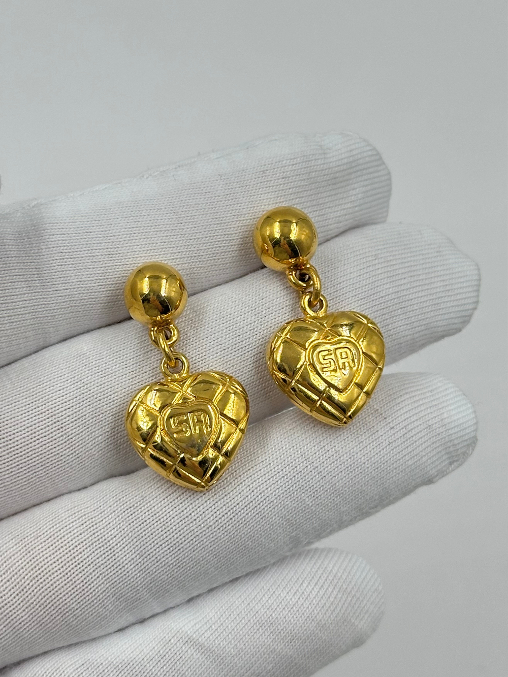 Серьги с сердечками Sonia Rykiel