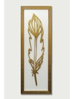 Декор настенный "Перышко" 19*54 см