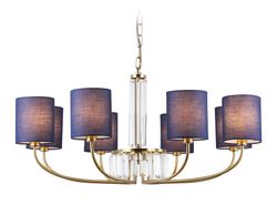 Ambrella Подвесная люстра с абажурами и хрусталем Classic LH71273