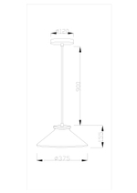 Подвесной светильник Moderli V1431-1P Brabbo