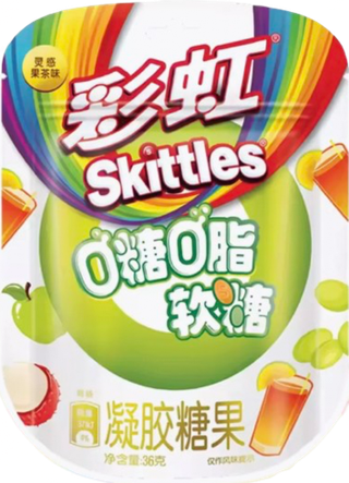 Мягкие конфеты Skittles со вкусом фруктового чая